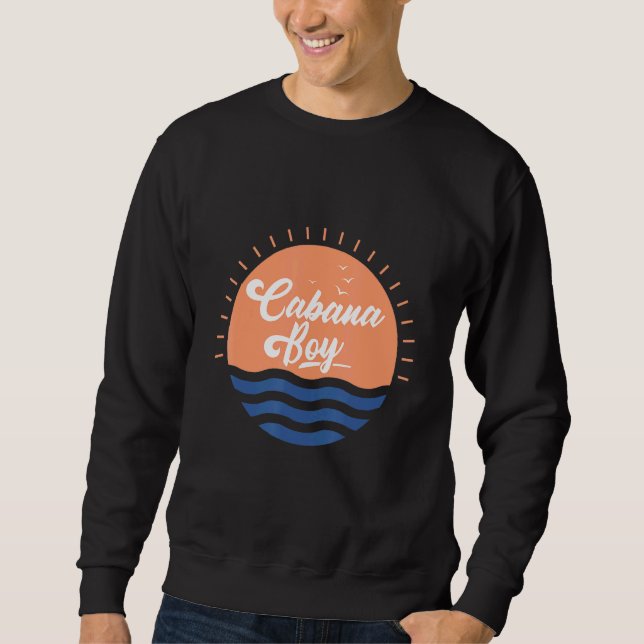 Moletom Bartender do Partido Piscina Cabana Boy (Frente)