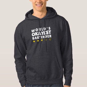 Moletom Bartender mais Okayest do Mundo - Engraçado