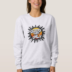 Moletom Básico Feminino Good Vibes Only