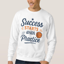 Basketball Motivation Quote Practice Success