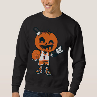 Moletom Basketball Pumpkin Player