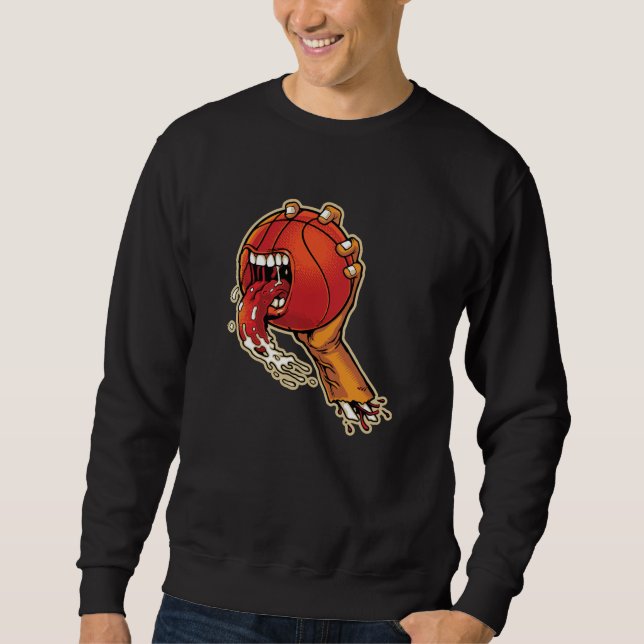 Moletom Basquetebol Assustador (Frente)