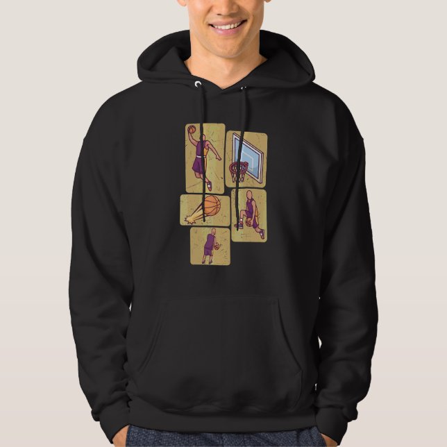 Moletom Basquetebol Para Meninas Treinadora de Basquetebol (Frente)
