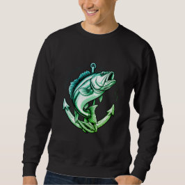 Moletom Bass and Anchor Sweatshirt