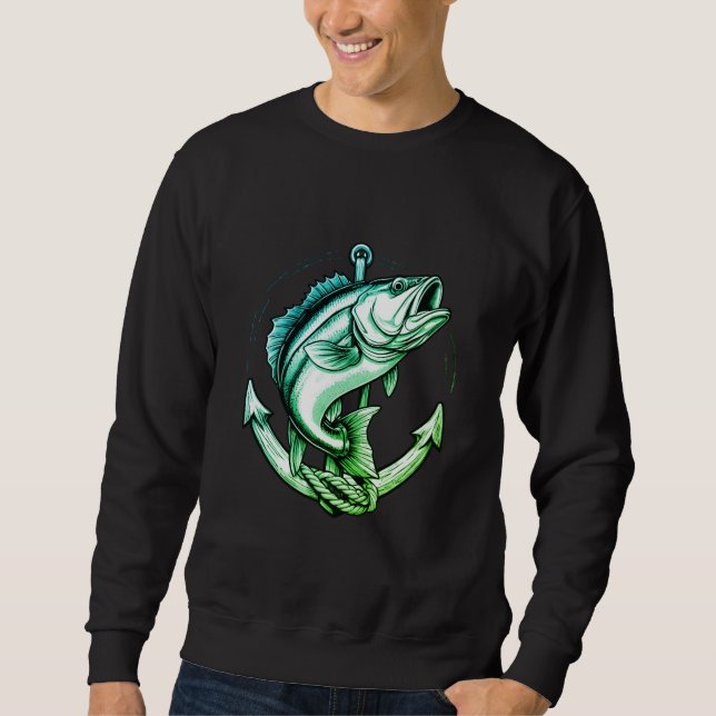 Moletom Bass and Anchor Sweatshirt (Frente)