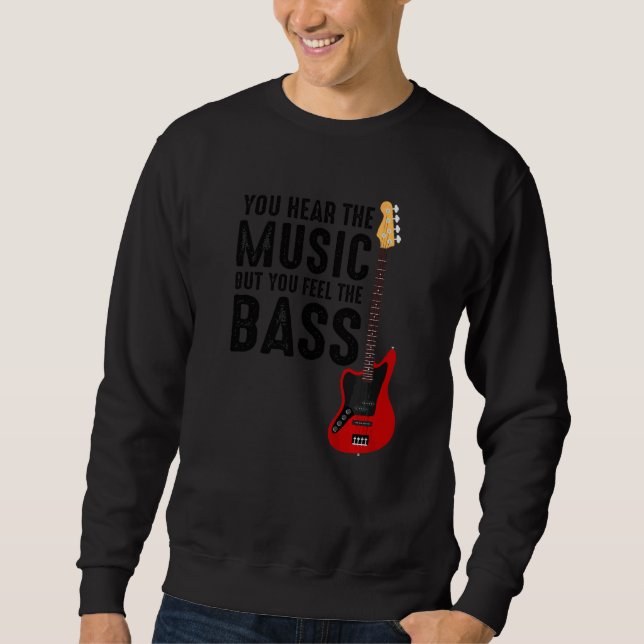 Moletom Bass Musical do Instrumento Musical (Frente)