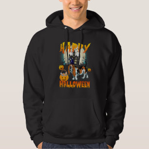 Moletom Basset Hound Happy Halloween Costume para Cachorro