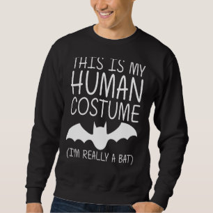 Moletom Bat Easy Halloween Fumaça Humana Vestir Animais Mo