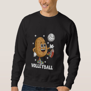 Moletom Batata Jogando Volei Jogador Esportes Atleta Ga