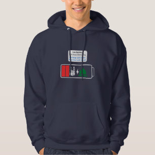 Moletom Bateria Fraca – 20% restante Imaan   Personalizáve