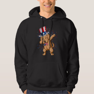 Moletom Batido Labrador Cachorro Tio Sam Usa Flag Indepe