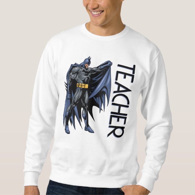 Moletom Batman Cor Total Professor (Frente)