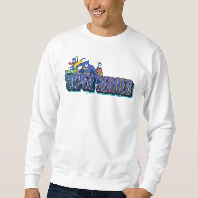 Moletom Batman | Super Heróis da Equipe (Frente)