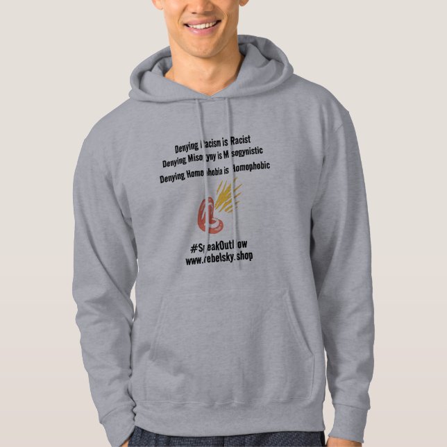 Moletom BBLM Pro LGBTQ e Hoody de Direitos das Mulheres (Frente)