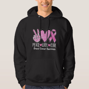 Moletom BC Mulher do Amor Paz Cura Fita Rosa Fita Cancer