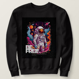 Moletom BE FREE Astronauta design