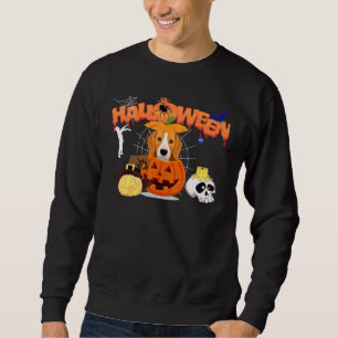 Moletom Beagle Dog Pumpkin Witch Zombie Halloween