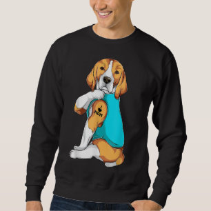 Moletom Beagle I Love Mamãe Roupa, Cachorro Mamãe Dona Mul