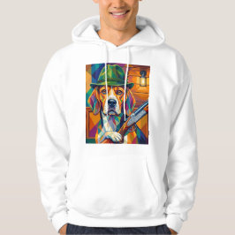 Moletom Beagle Jäger Pop Art – Moderner Jagdhund
