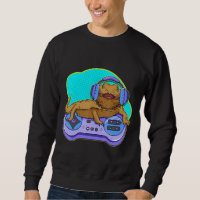 Bearded Dragon Gamer Computer Game Player Lizard