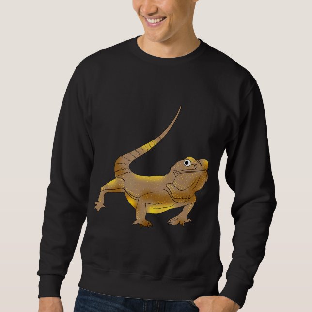 Moletom Bearded Dragon Lizard Men Women Kid (Frente)