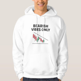 Moletom Bearish Vibes Only Trader Hoodie | Chart Pattern