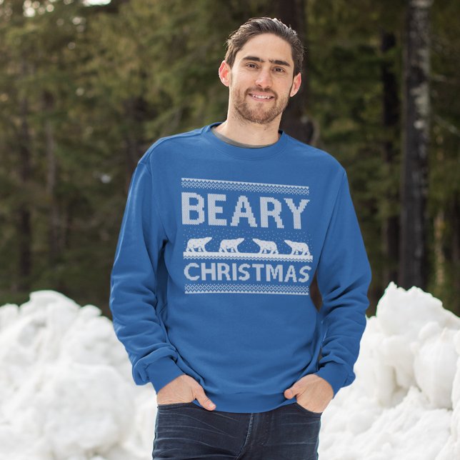 Moletom Beary Christmas Sweatshirt (Criador carregado)