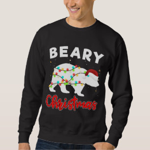 Moletom Beary Felry Christmas Para Bear Amantes Engraçado