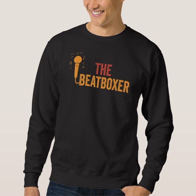 Moletom Beatboxer Vintage Beatboxing Hobby Beatbox (Frente)