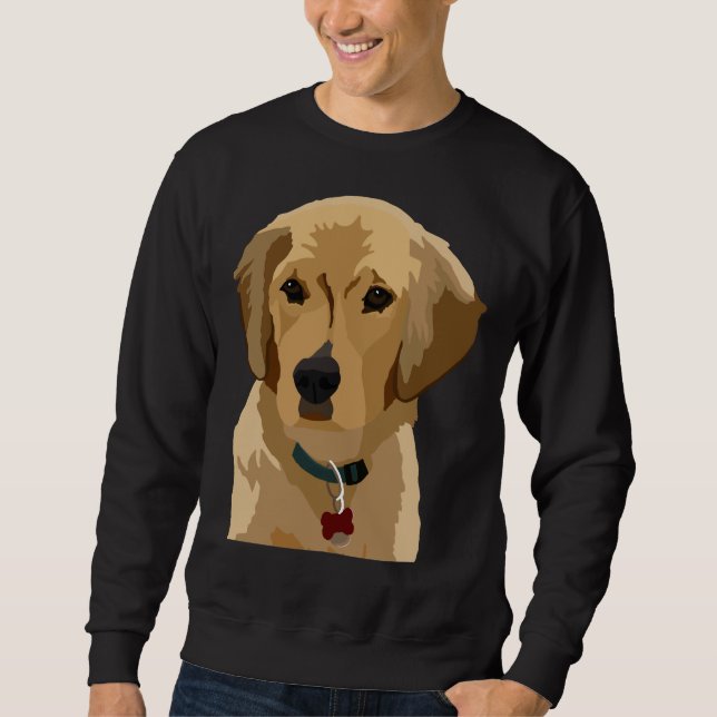 Moletom Beau O Ouro Retriever Puppy (Frente)