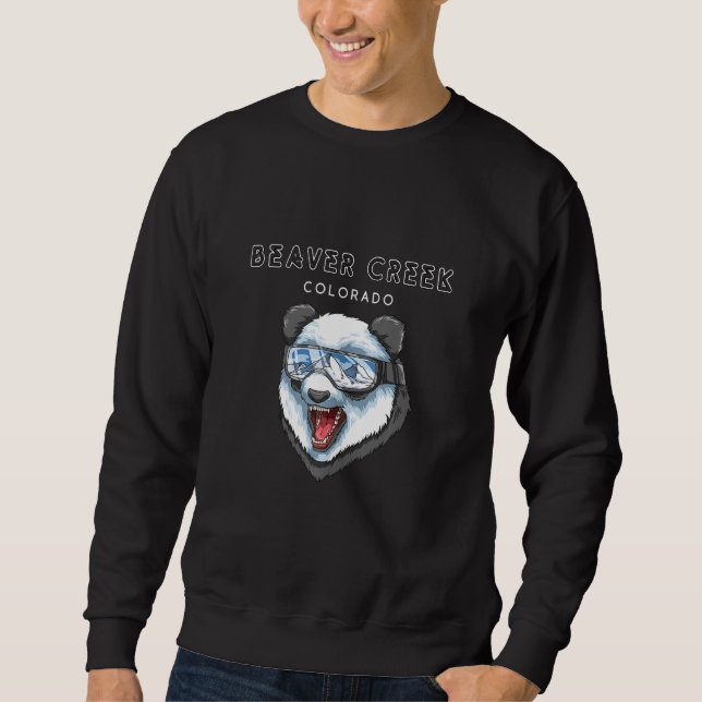 Moletom Beaver Creek Colorado Usa Panda Ski (Frente)