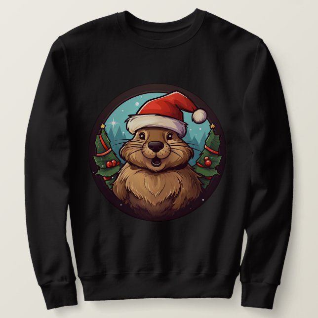 Moletom Beaver Natal (Frente do Design)