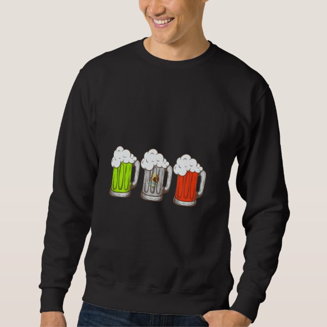 Moletom Bebado Beer Lover Bandeira Mexicana México (Frente)