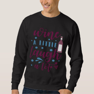 Moletom Bebê De Vinho Ria Muito