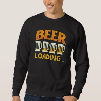 Moletom Bebedor de Cerveja  Gráfico de Carregamento de Cer