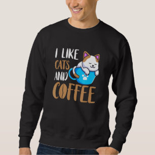 Moletom Bebendo De Gato Café Café Amor Café Bebê Amor Amor