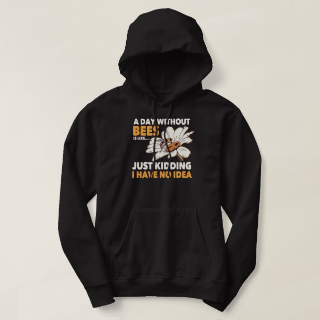 Moletom Beekeeper Honey Beekeeper Cita Um Dia Com (Frente do Design)