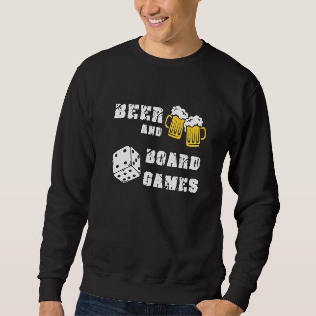 Moletom Beer E Conselho Games Para Jogadores Nerd Geek Par (Frente)