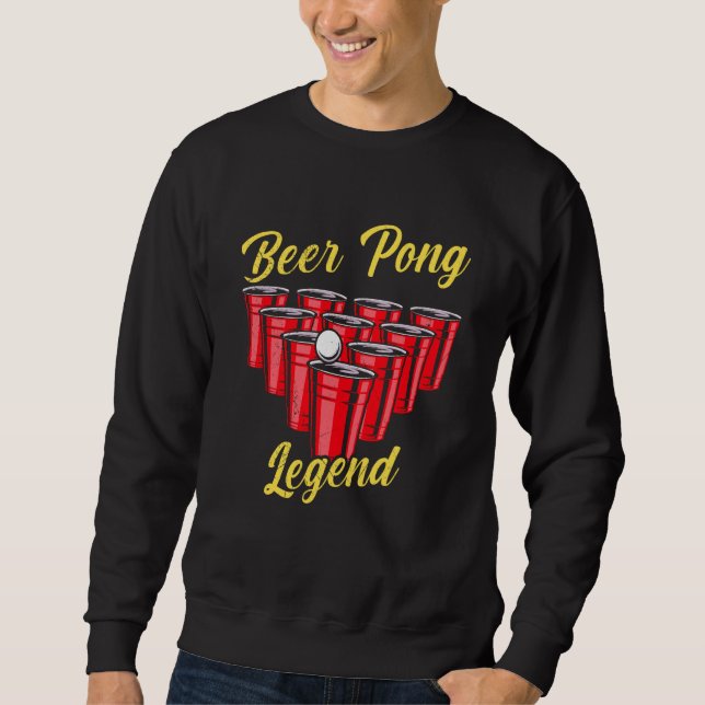 Moletom Beer Pong Legend Beer Pong Party Beer Pong  2 (Frente)