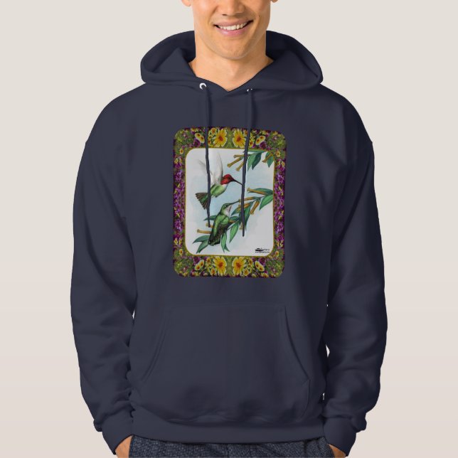 Moletom Beija-flores e Flores #4 (Frente)