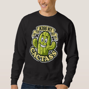 Moletom Beija Meu Cactass Cactus Para Homens Fábricas Cuec