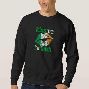 Moletom Beije-Me Eu Sou A Rua Irlandesa Patrick Adulto Dis