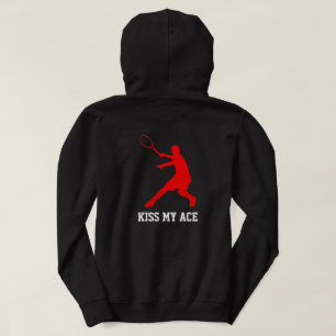 Moletom Beije meu hoodie engraçado do tênis do ás para