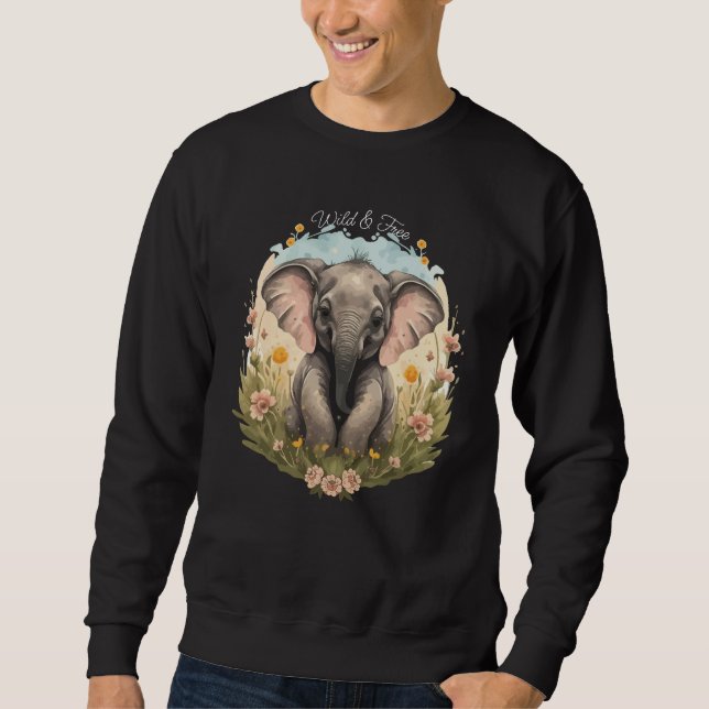 Moletom Beijo-Elefante Cachorro Febre (Frente)