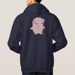Moletom Bela e Silenciosa Camisola de Porco Hooon