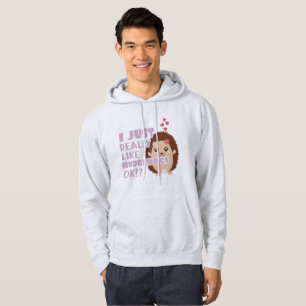 Moletom Bela Nabo, Eu Gosto Muito De Hedgehogs, OK?