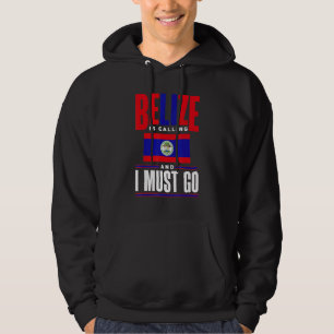 Moletom Belize Belizenho Bandeira de Belize Belize Está Ch