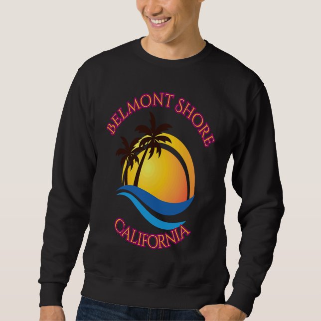 Moletom Belmont Shore Beach Surf  California (Frente)