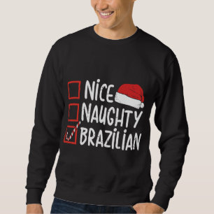 Moletom Belo Natal Brasileiro Engraçado Brasil Xmas