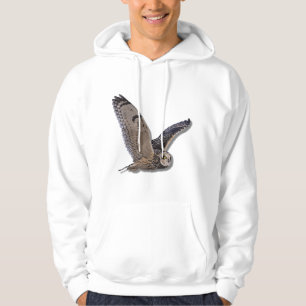 Moletom Belo Voo de Raptor de Coruja Ave de Rapina Passari